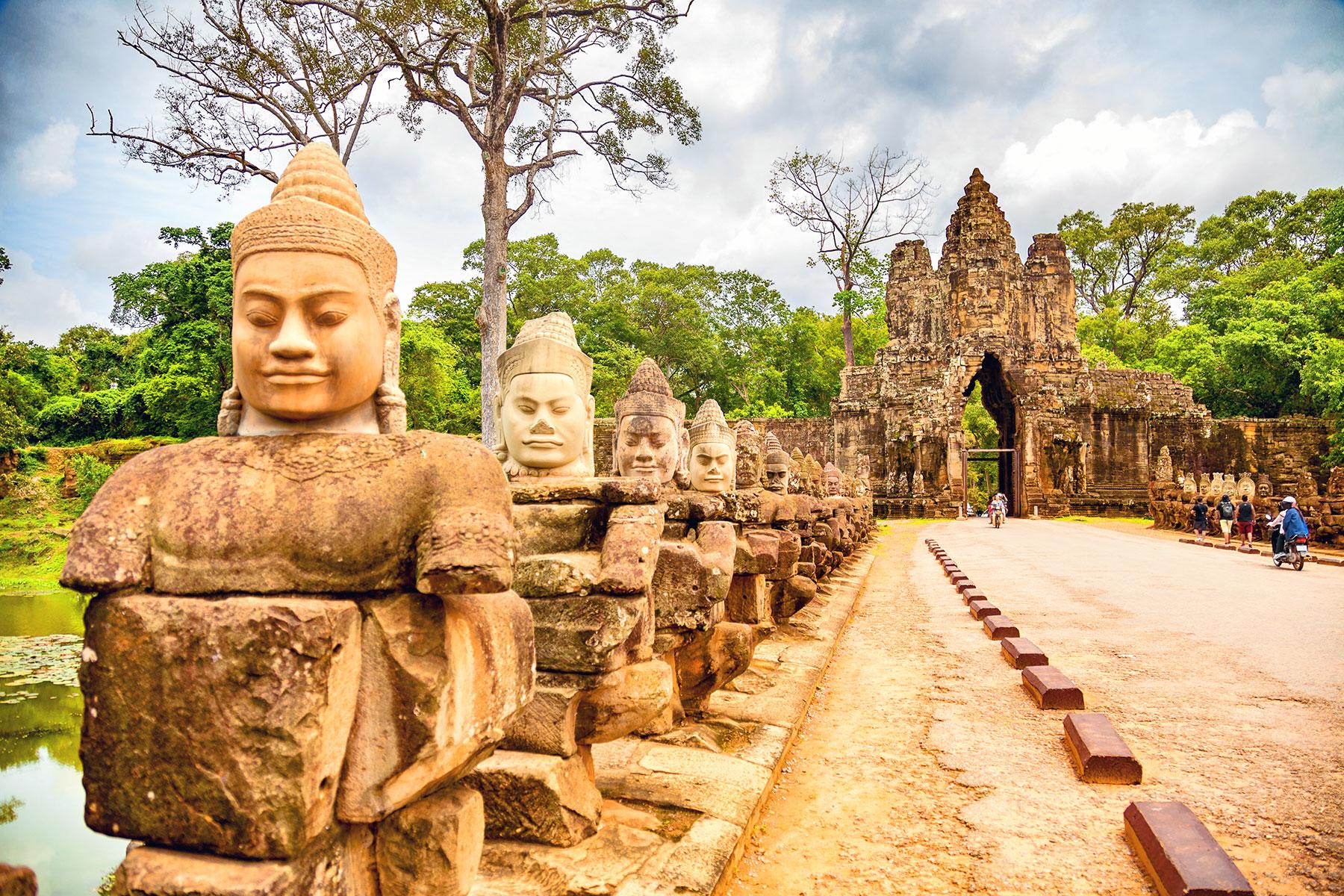 Puerta Sur a Angkor Thom